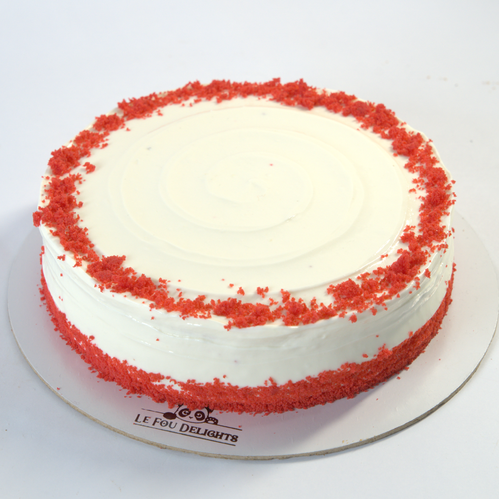 Red Velvet Cake Le Fou Delights Vadodara