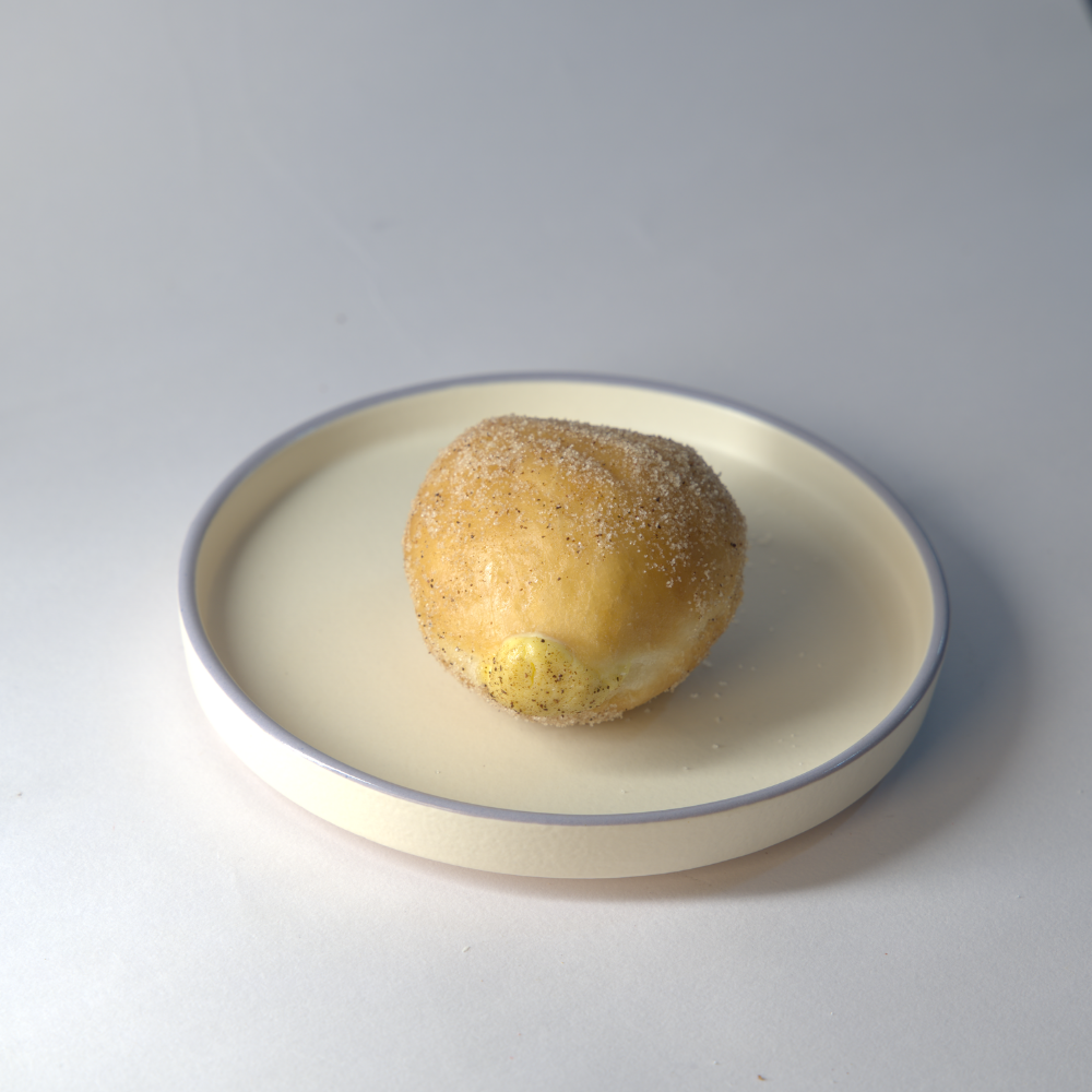 Vanilla Custard Bomboloni Le Fou Delights Vadodara