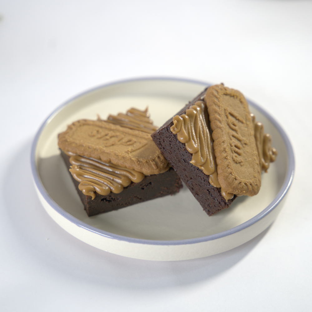 Biscoff Brownie Le Fou Delights Vadodara