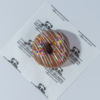 Milk Chocolate Donut (2) Milk chocolate glazed donut from Le Fou Delight bakery, Vadodara
