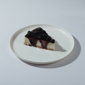 Blueberry New York baked cheesecake