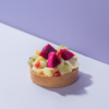 Fresh Fruit Custard Tart (3) Fresh Fruit Custard Tart from Le Fou Delight, Vadodara, topped with seasonal fruits