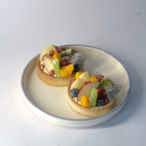 Fresh Fruit Custard Tart Le Fou Delights Vadodara