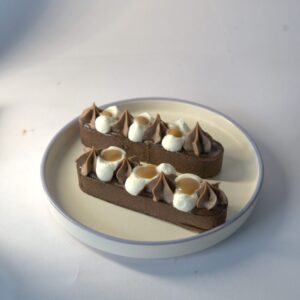 Coffee Caramel Tart Le Fou Delights Vadodara