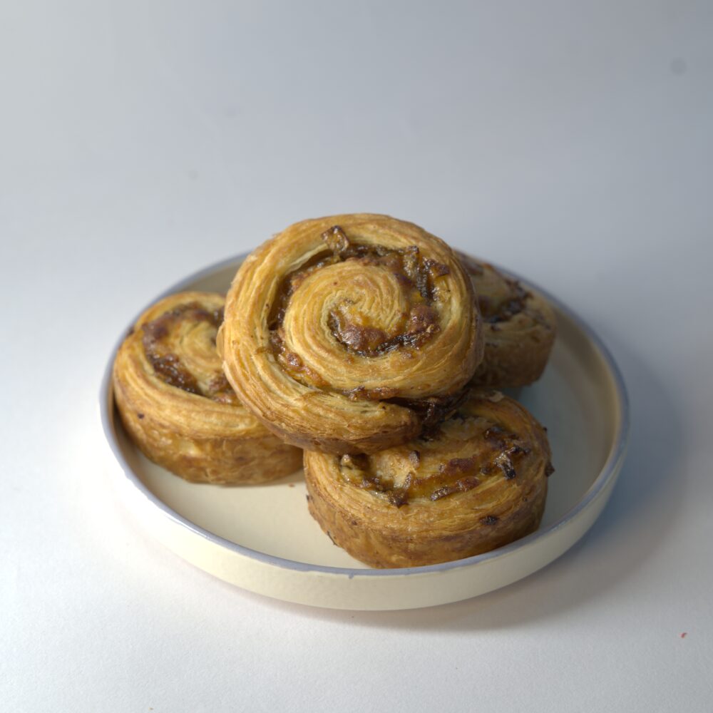 Caramalised Onion & Cheese Rolls Le Fou Delights Vadodara