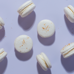 Caramelized Biscoff Macaron filled with smooth Biscoff cookie spread Vadodara