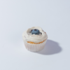 Blueberry Cupcake Freshly baked eggless blueberry cupcakes with compote center ready for delivery in Vadodara