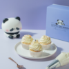 Vanilla Bean Buttercream Cupcake Classic eggless vanilla cupcake topped with rich real vanilla bean buttercream swirl