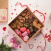 Love Grazing Hamper premium Valentine dessert box by Le Fou Delights