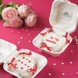 Valentine Heart Cake premium heart-shaped dessert by Le Fou Delights