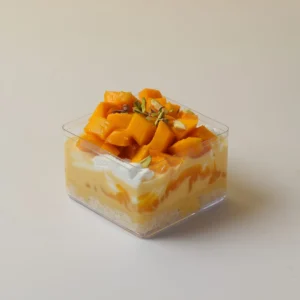 mango tres leches tub Vadodara eggless creamy dessert