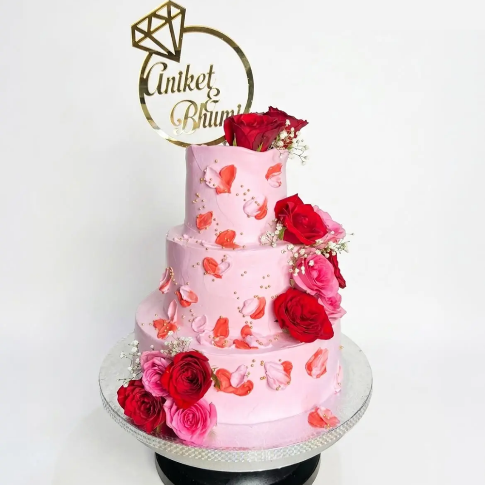 Strawberry chocolate cake