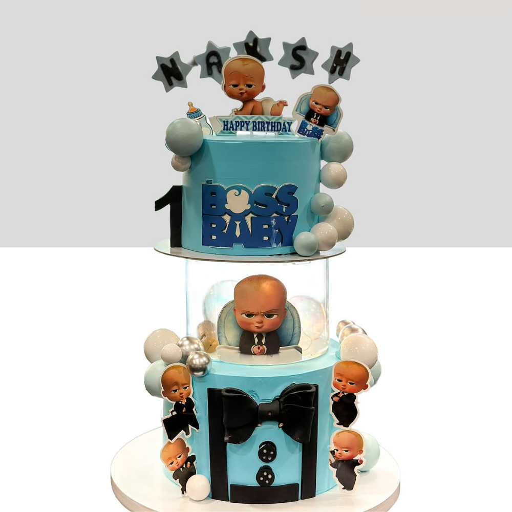 Boss baby cake
