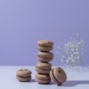 Belgian Chocolate Macaron (3) Decadent Belgian Chocolate Macaron filled with rich chocolate ganache, Vadodara