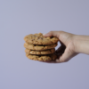 Brown Butter Hazelnut Cookie made with browned butter and toasted hazelnuts