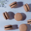 Handcrafted Chocolate Caramel Macaron with dark ganache and salted caramel Vadodara