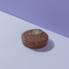 Chocolate Crèmeux Tart slice showing silky filling, Le Fou Delight