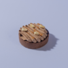Chocolate Feuilletine Hazelnut Tart (3) Eggless Chocolate Feuilletine Hazelnut Tart, Le Fou Delight Vadodara
