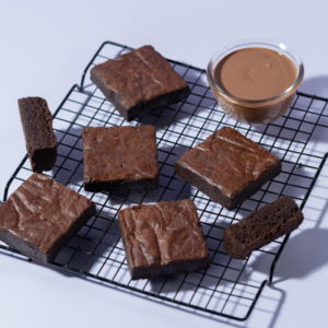 Purchase the chocolate fudgy brownie
