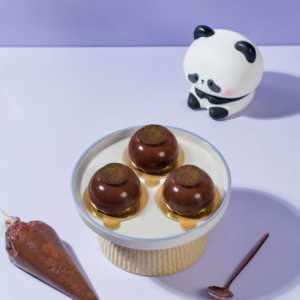 Chocolate Merveilleux Petit Gateaux is perfect for chocolate lovers who enjoy sophisticated desserts with a French-inspired touch