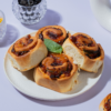 Fresh Corn & Olives Roll with buttery puff pastry baked by Le Fou Delight in Vadodara