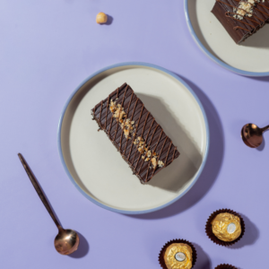 Ferrero Rocher Pastry, rich, creamy chocolate flavour, pastry