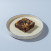 Sugar-Free and Gluten-Free Chocolate Walnut Almond Brownie in Vadodara made with premium chocolate, walnuts, and almonds by Le Fou Delight