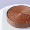 Rich fudgy gluten-free and sugar-free Matilda chocolate cake layer slice