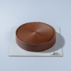 Rich fudgy gluten-free and sugar-free Matilda chocolate cake layer slice