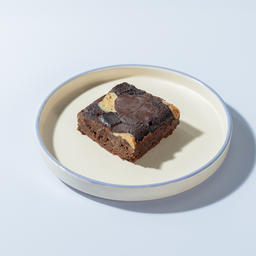 Sugar-Free and Gluten-Free Triple Chocolate Brownie in Vadodara made with three premium chocolates by Le Fou Delight