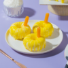 Pina Colada Petit Gateaux with pineapple compote and coconut mousse