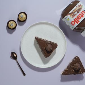 Creamy Rocher cheesecake from Le Fou Delight