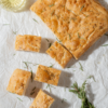 Fresh Rosemary Focaccia artisan bread with olive oil and rosemary by Le Fou Delight in Vadodara