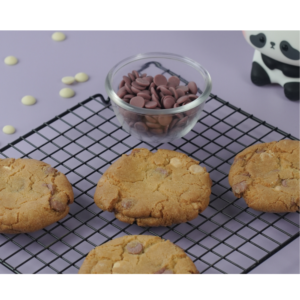 Ruby White Chocolate Cookie from Le Fou delight