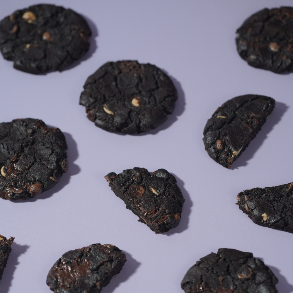 Triple Chocolate Chip Cookie loaded with milk dark and white chocolate chips Vadodara