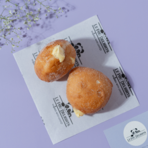 Vanilla Custard Bomboloni from Le Fou Delight, Vadodara, filled with silky custard